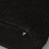 Christian Dior 2000 Denim Cannage Medium Lady Dior