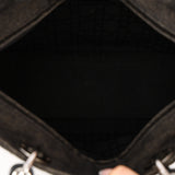 Christian Dior 2000 Denim Cannage Medium Lady Dior