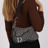Christian Dior Diorissimo Saddle Shoulder Bag 2004