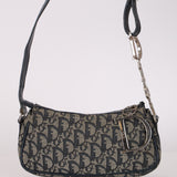 Christian Dior 2004 Navy Diorissimo Charm Pochette