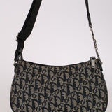 Christian Dior 2004 Navy Diorissimo Charm Messenger Bag
