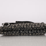 Christian Dior 2004 Navy Diorissimo Charm Messenger Bag
