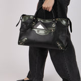 Limited Edition Balenciaga 2015 Smooth Calfskin Medium City Giant 12