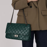 Chanel 2013 Evergreen Calfskin 2.55 Reissue Single Flap 228