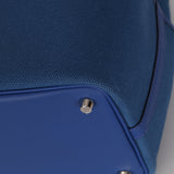 Hermès 2022 Bleu Royal Toile and Swift Cargo Picotin 18 PHW