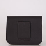 Hermès 2025 Rouge Sellier Epsom Slim Constance Wallet with Rose Confetti Evercolor Zip Case GHW