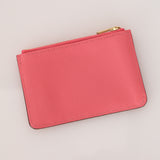 Hermès 2025 Rouge Sellier Epsom Slim Constance Wallet with Rose Confetti Evercolor Zip Case GHW