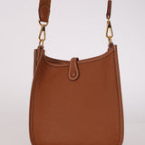 Hermès 2021 Gold Clemence Evelyne TPM GHW