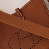 Hermès 2021 Gold Clemence Evelyne TPM GHW