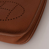 Hermès 2021 Gold Clemence Evelyne TPM GHW