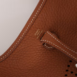 Hermès 2021 Gold Clemence Evelyne TPM GHW