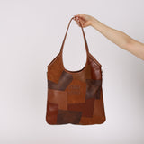 Limited Edition Miu Miu Brown Patchwork Ivy Bag