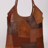 Limited Edition Miu Miu Brown Patchwork Ivy Bag