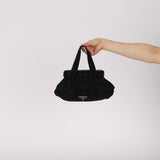 Prada Tessuto Beaded Frame Mini Bag