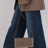 Bottega Veneta Lambskin Intrecciato Wallet on Chain