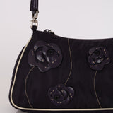 Runway Prada 2000 Tessuto 3D Rose Applique Pochette