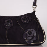 Runway Prada 2000 Tessuto 3D Rose Applique Pochette
