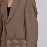 Bottega Veneta Lambskin Intrecciato Wallet on Chain
