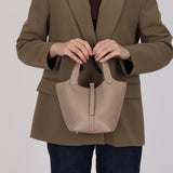 Hermès 2007 Gris Tourterelle Taurillon Clemence Picotin 18 PHW
