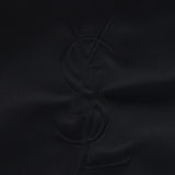 Yves Saint Laurent Navy Nylon Cassandra Logo Boston Bag