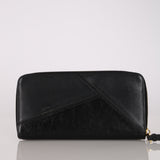 Rare Loewe Glazed Calfskin Lace Anagram Continental Wallet