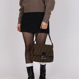 Fendi Zucca Mama Forever Baguette