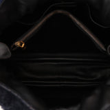 Loewe Grained Leather Shearling Patchwork Amaya Bag