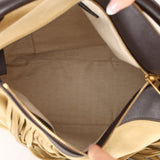 Loewe Sand Beige Suede Fringe Medium Puzzle Bag