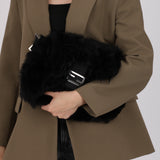 Fendi Fox Fur Mamma Forever Baguette