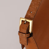Fendi Cognac Leather Selleria Baguette