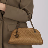 Chanel 2011 Metallic Bronze Calfskin Just Mademoiselle Bag