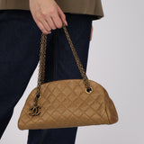 Chanel 2011 Metallic Bronze Calfskin Just Mademoiselle Bag