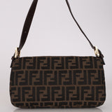 Rare Fendi Zucca Baguette Bag GHW