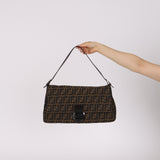 Rare Fendi Zucca Mama Stretch Baguette