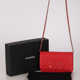 Chanel 2018 Cherry Filigree Wallet on Chain