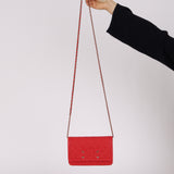 Chanel 2018 Cherry Filigree Wallet on Chain