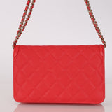 Chanel 2018 Cherry Filigree Wallet on Chain