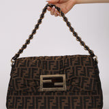 Fendi Zucca Chain Mia Flap