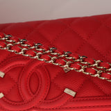 Chanel 2018 Cherry Filigree Wallet on Chain