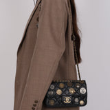 Rare Chanel 2015 Paris-Dubai Mini Medallion Flap Bag