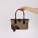 Gucci GG Canvas Horsebit Tote Bag