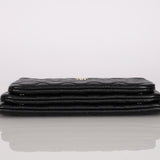 Chanel 2019 Black Caviar Triple O-Case