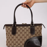 Gucci GG Canvas Horsebit Tote Bag