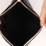 Chanel 2019 Black Caviar Triple O-Case