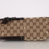 Gucci GG Canvas Horsebit Tote Bag