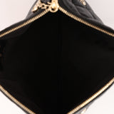 Chanel 2019 Black Caviar Triple O-Case