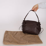 Bottega Veneta Lambskin Fiore Bucket Bag