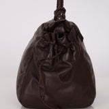 Bottega Veneta Lambskin Fiore Bucket Bag