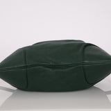 Gucci Emerald Calfskin Horsebit 1955 Cinch Top Messenger Bag