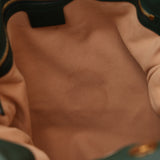 Gucci Emerald Calfskin Horsebit 1955 Cinch Top Messenger Bag